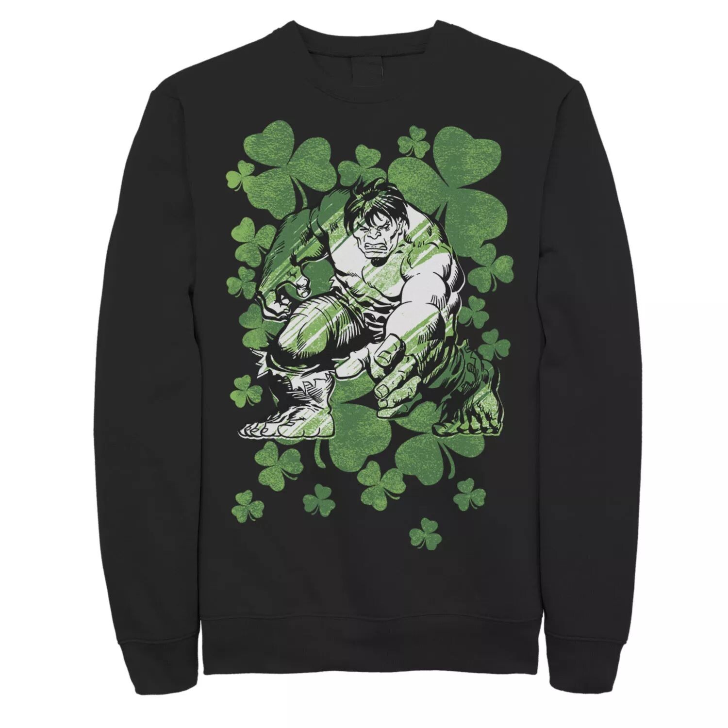 

Мужской винтажный свитшот Marvel Hulk Shamrocks St. Licensed Character