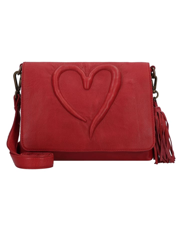 

Наплечная сумка TASCHENDIEB, цвет red solid