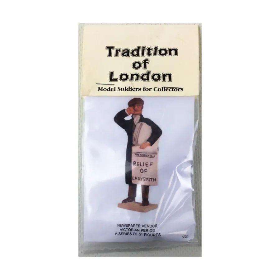 

Продавец газет, Historical Miniatures (Tradition of London) (54mm)