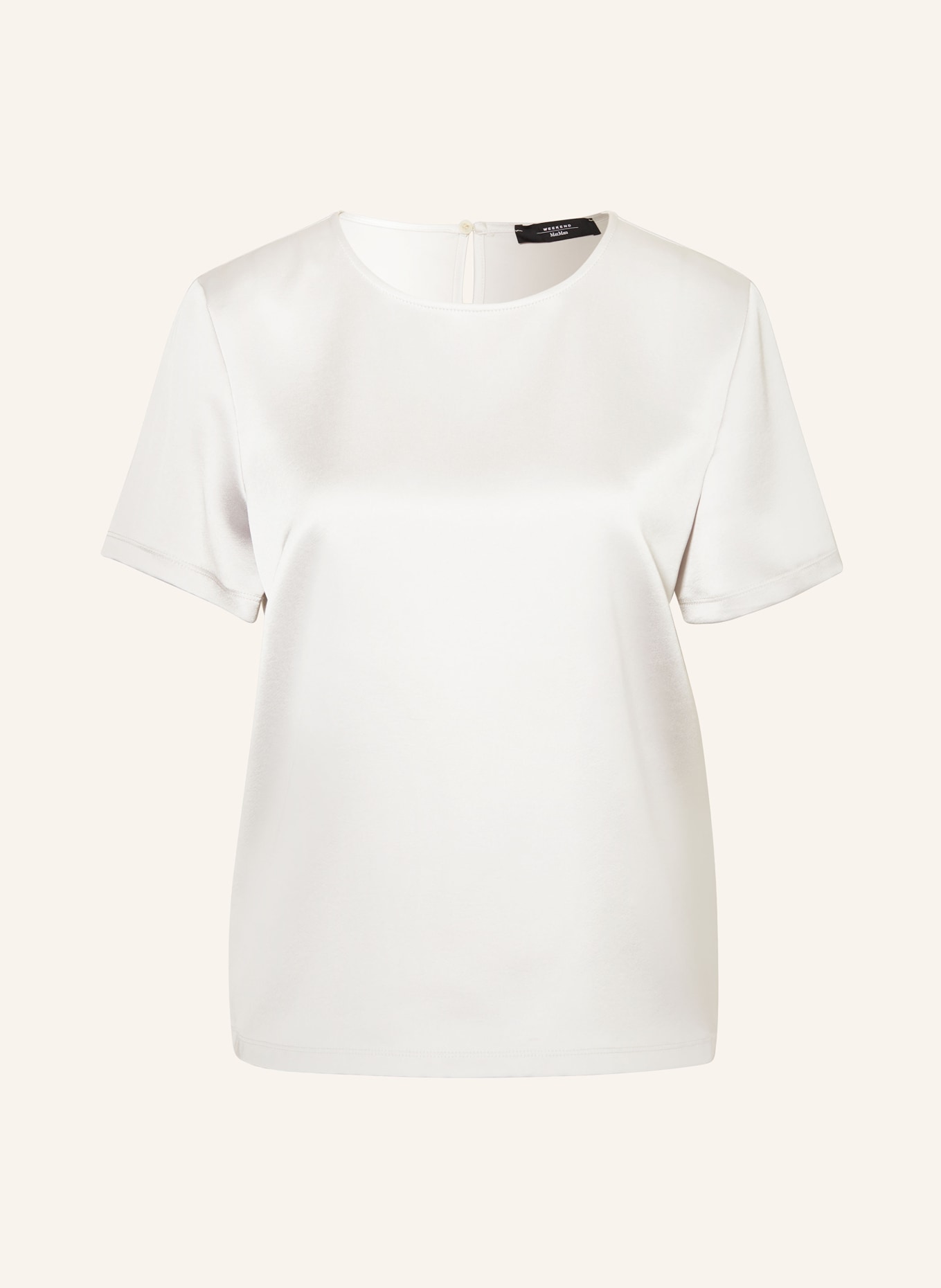 

Блузка-Рубашка amburgo из смеси материалов Weekend Max Mara, серый