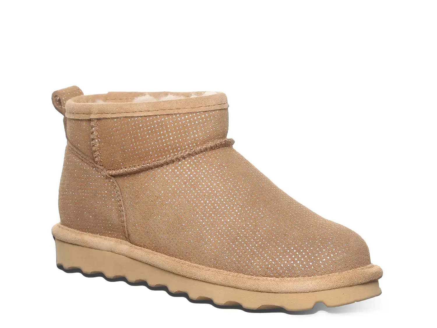 Короткие экзотические ботильоны Bearpaw, Taupe