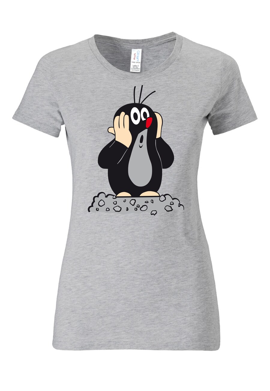 

Рубашка LOGOSHIRT Der kleine Maulwurf, серый