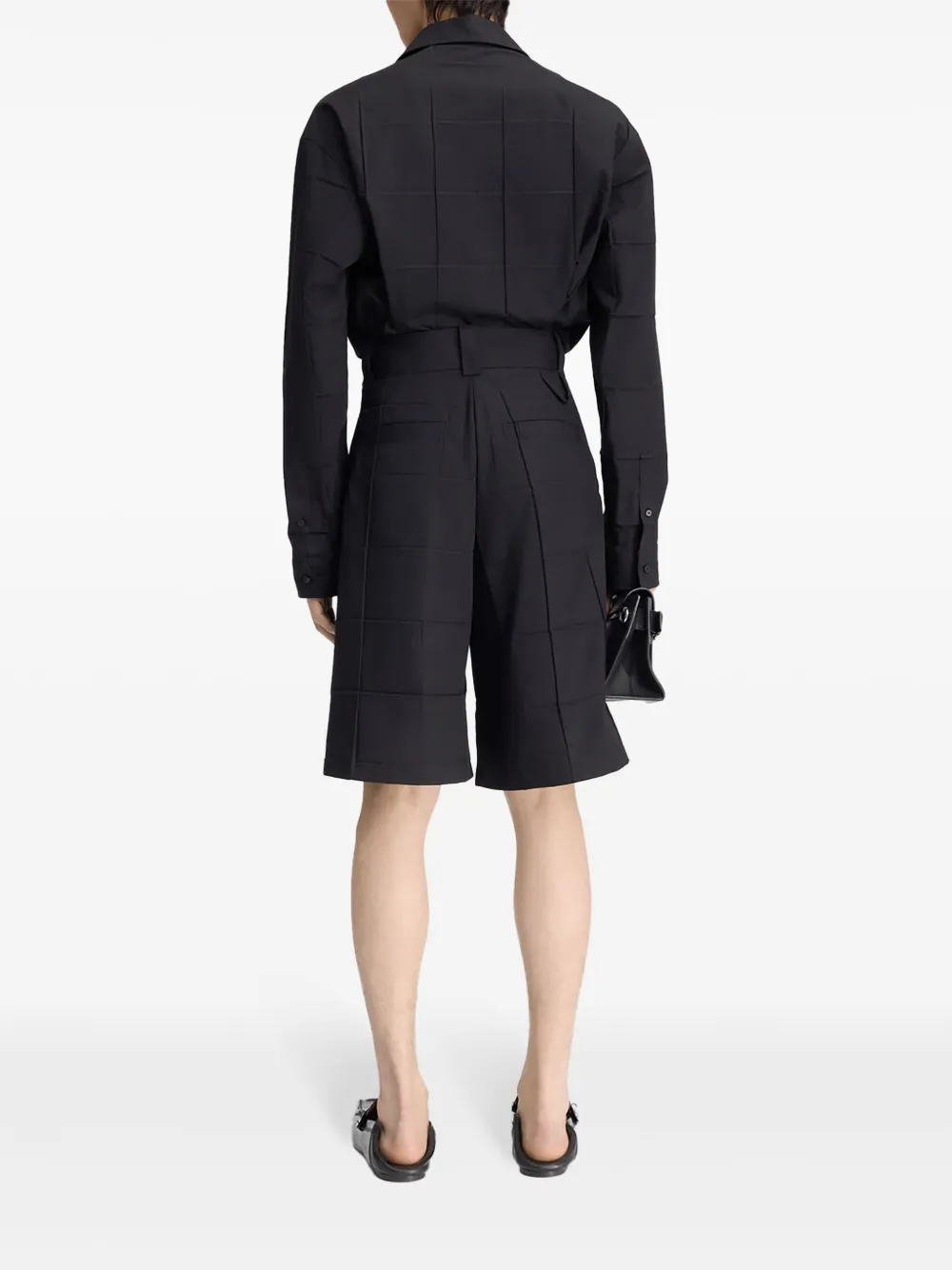Шорты The Navega JACQUEMUS, черный — фото 3