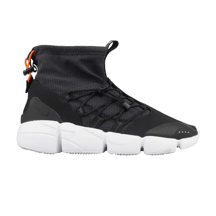 

Кроссовки Nike Air Footscape Mid Utility DM 'Black Safety Orange', черный