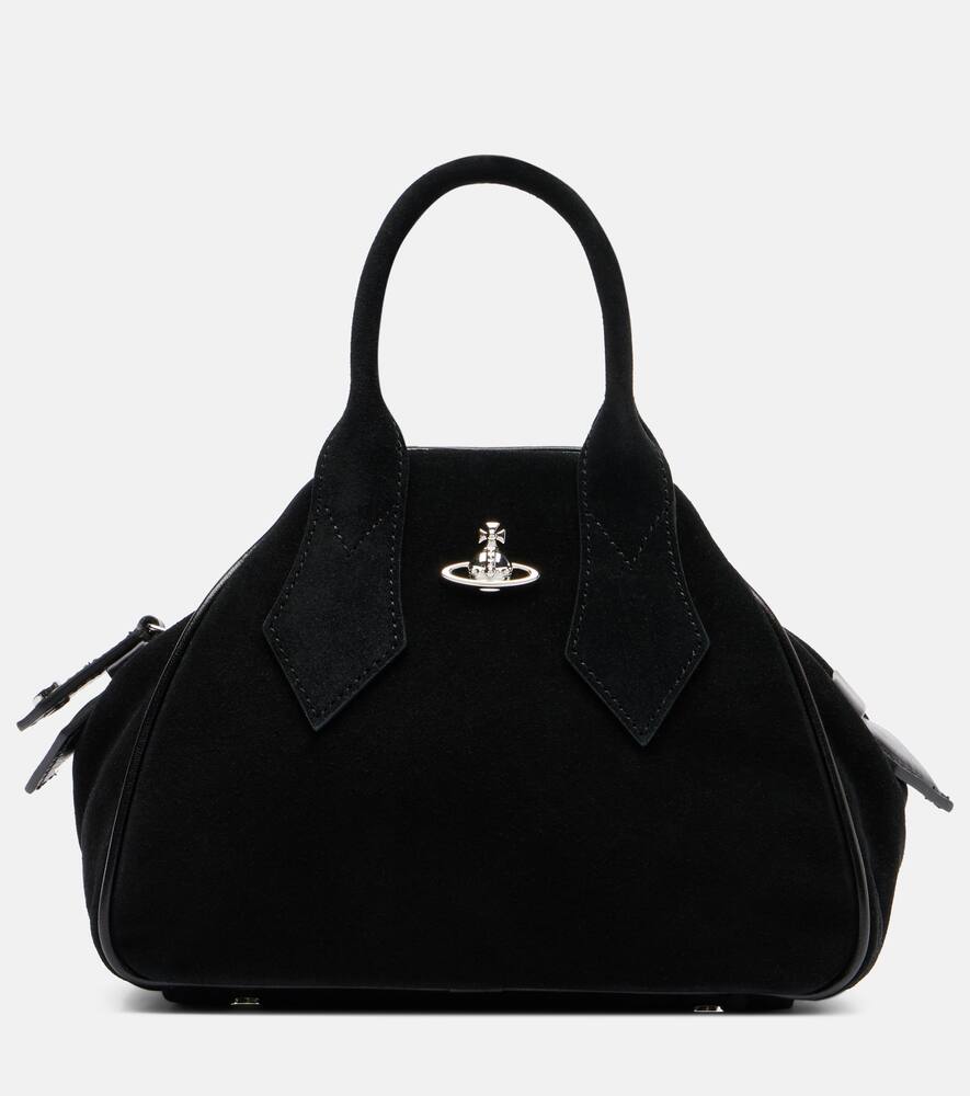 

Сумка-тоут Yasmine Small из замши Vivienne Westwood, Black
