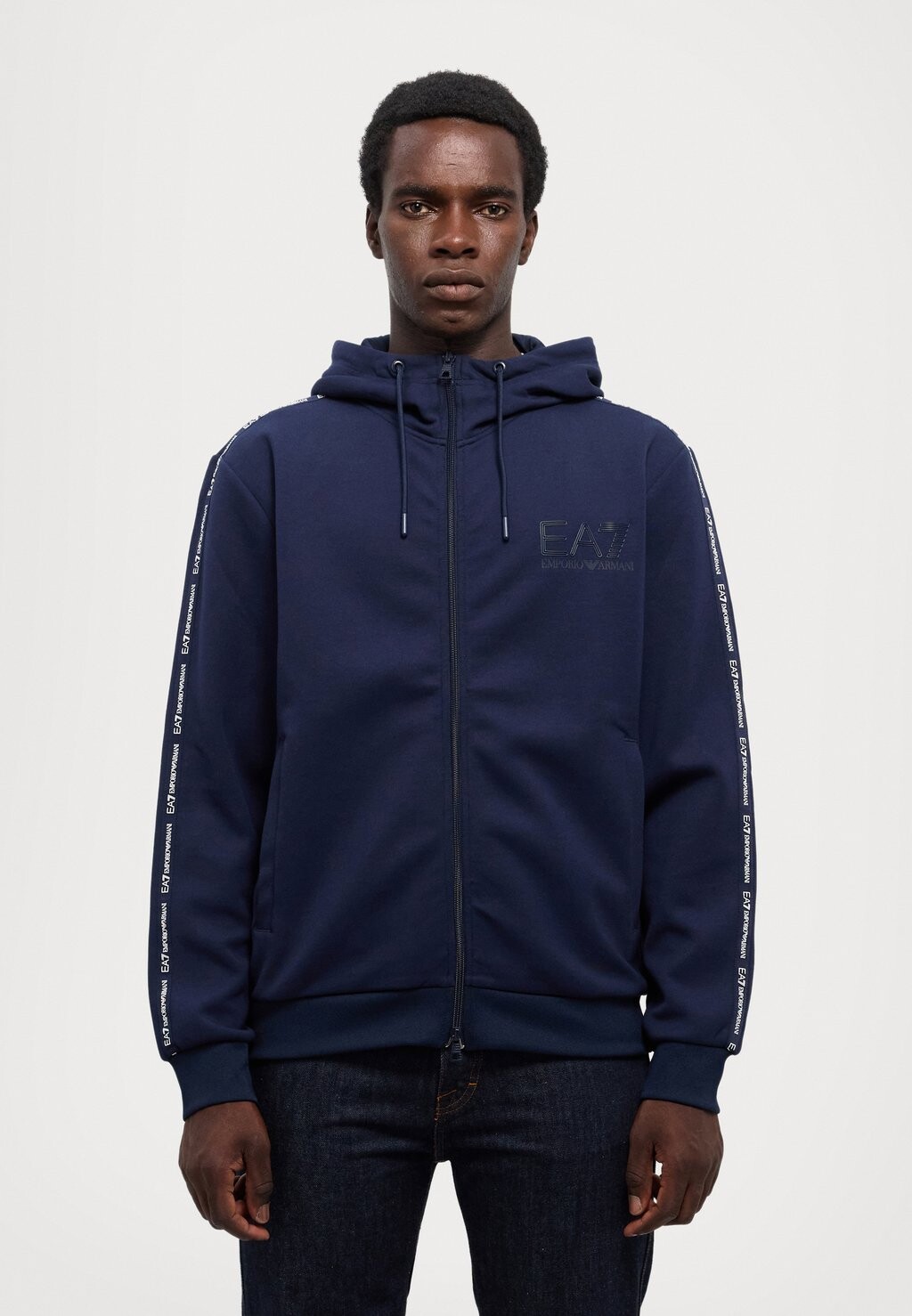 

Джемпер с капюшоном FELPA EA7 Emporio Armani, синий