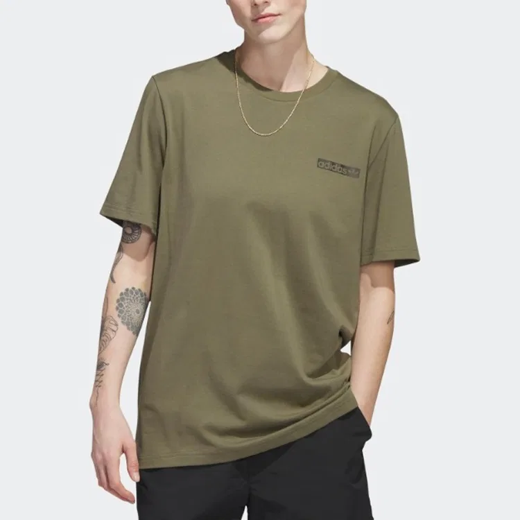 Футболка Adidas Originals Strata Olive Green — фото 2