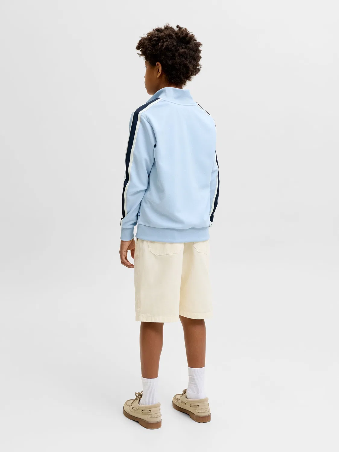 Толстовка на молнии 'JORCotedazur' Jack & Jones Junior, Light Blue — фото 3