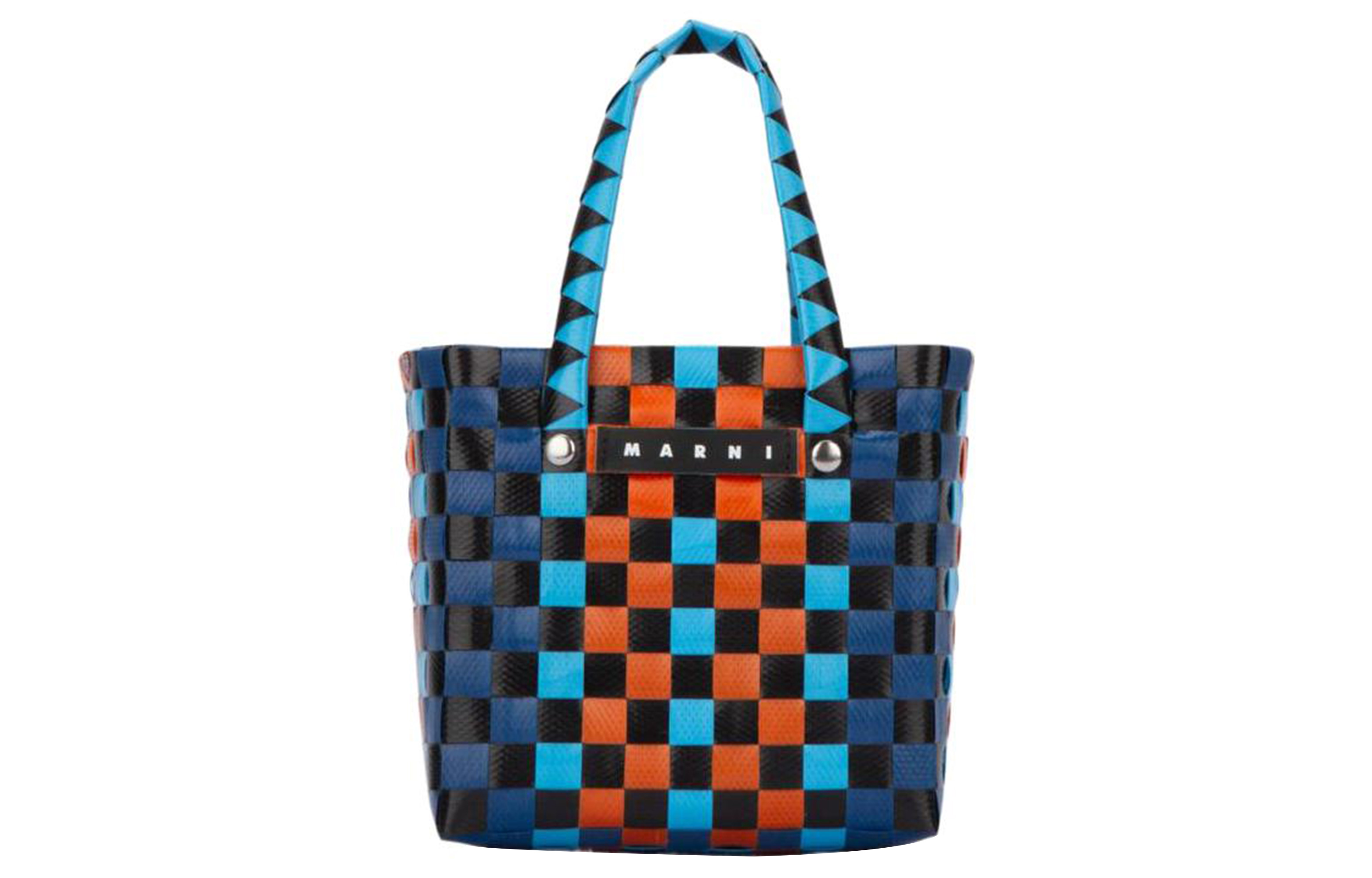 

MARNI Полипропилен с коровьей кожей сумка через плечо extra mini kids' dark blue/multicolor