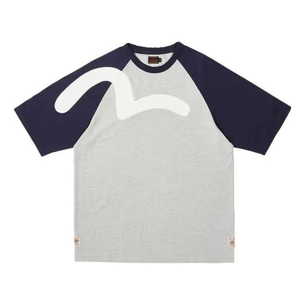 

Футболка x evisu seagull raglan t-shirt 'grey marl' Palace, серый