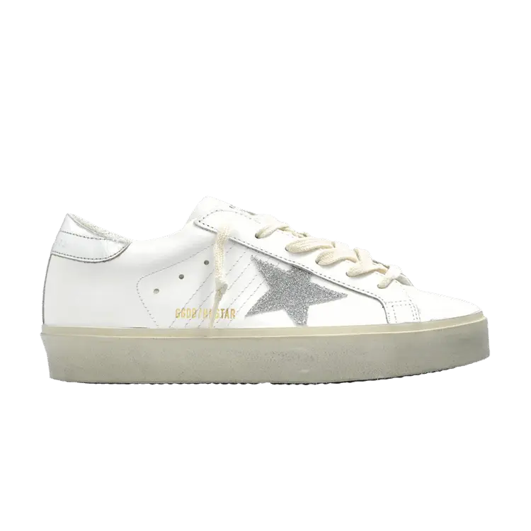 Кроссовки Golden Goose Wmns Hi Star 'Optic White Silver', белый