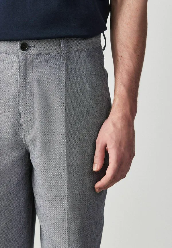 Брюки от костюма стандартного кроя Next, Chambray Blue — фото 4