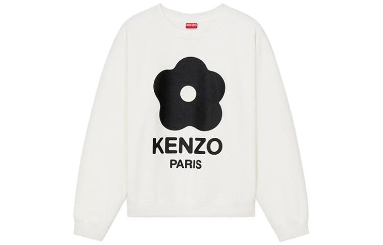 

Толстовка женская Kenzo, белый / черный