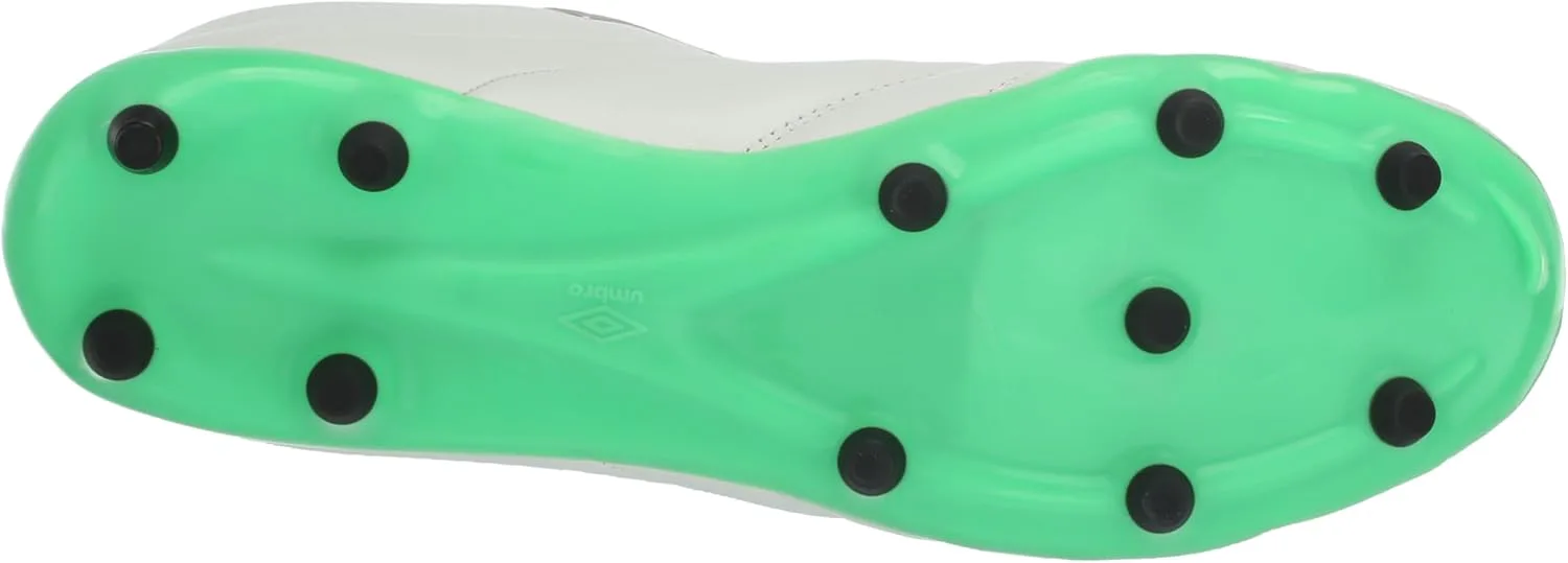 Мужские бутсы Umbro Tocco 3 Premier FG, белый/черный/зеленый — фото 3