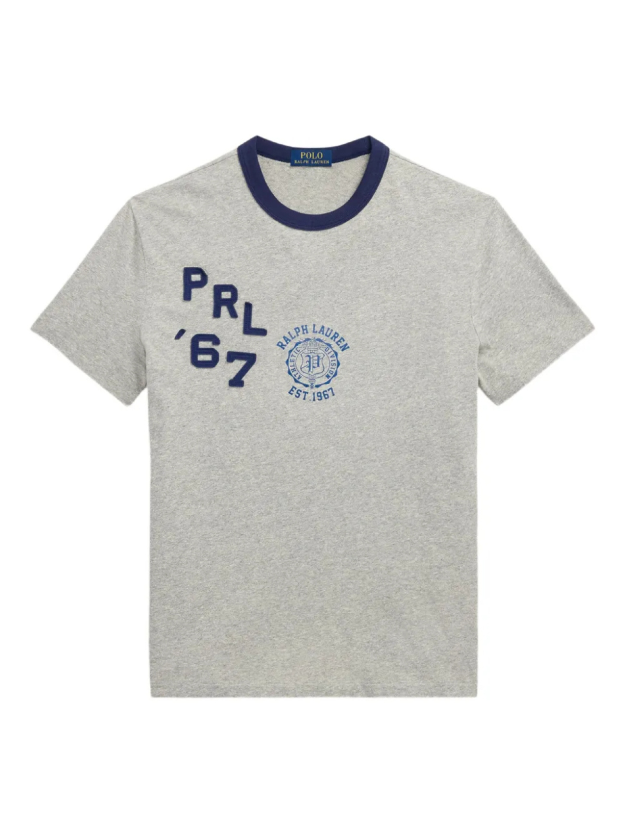 

Polo Ralph Lauren футболка с вышивкой, серый