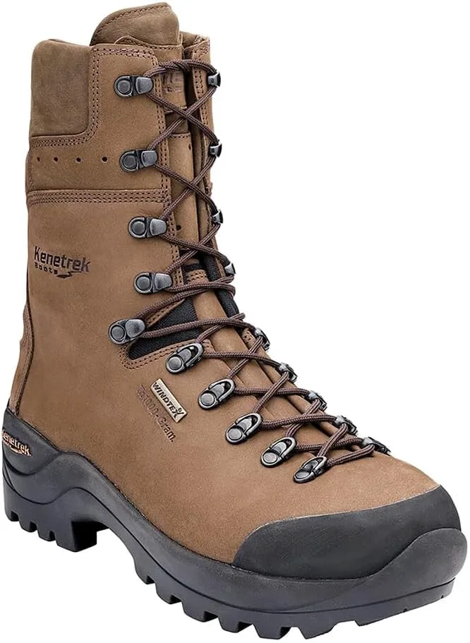 

Мужские утепленные кожаные защитные ботинки Kenetrek Lineman Extreme 1000 ST с защищенным носком, коричневый