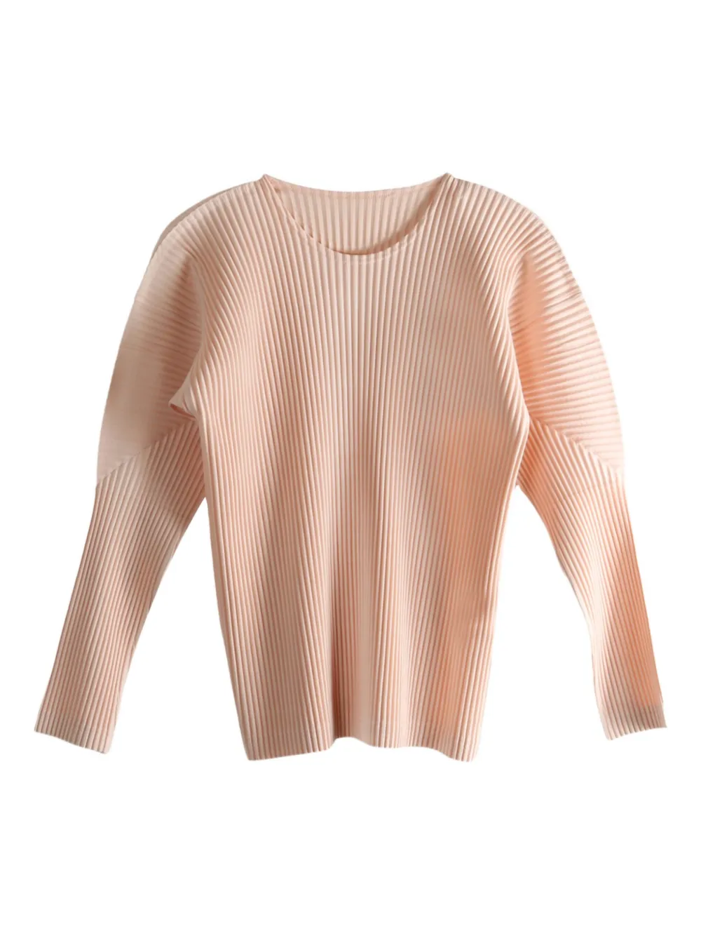

Длинноракавная футболка с цветными складками Homme Plissé Issey Miyake, нейтральный