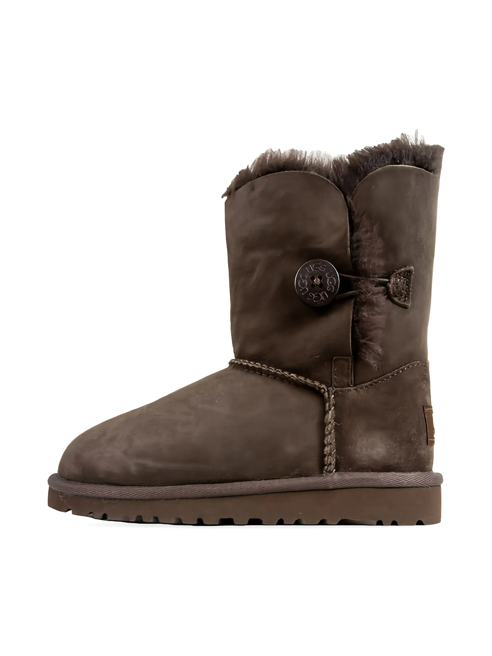 Зимние сапоги Bailey Button Ugg Kids, коричневый — фото 2