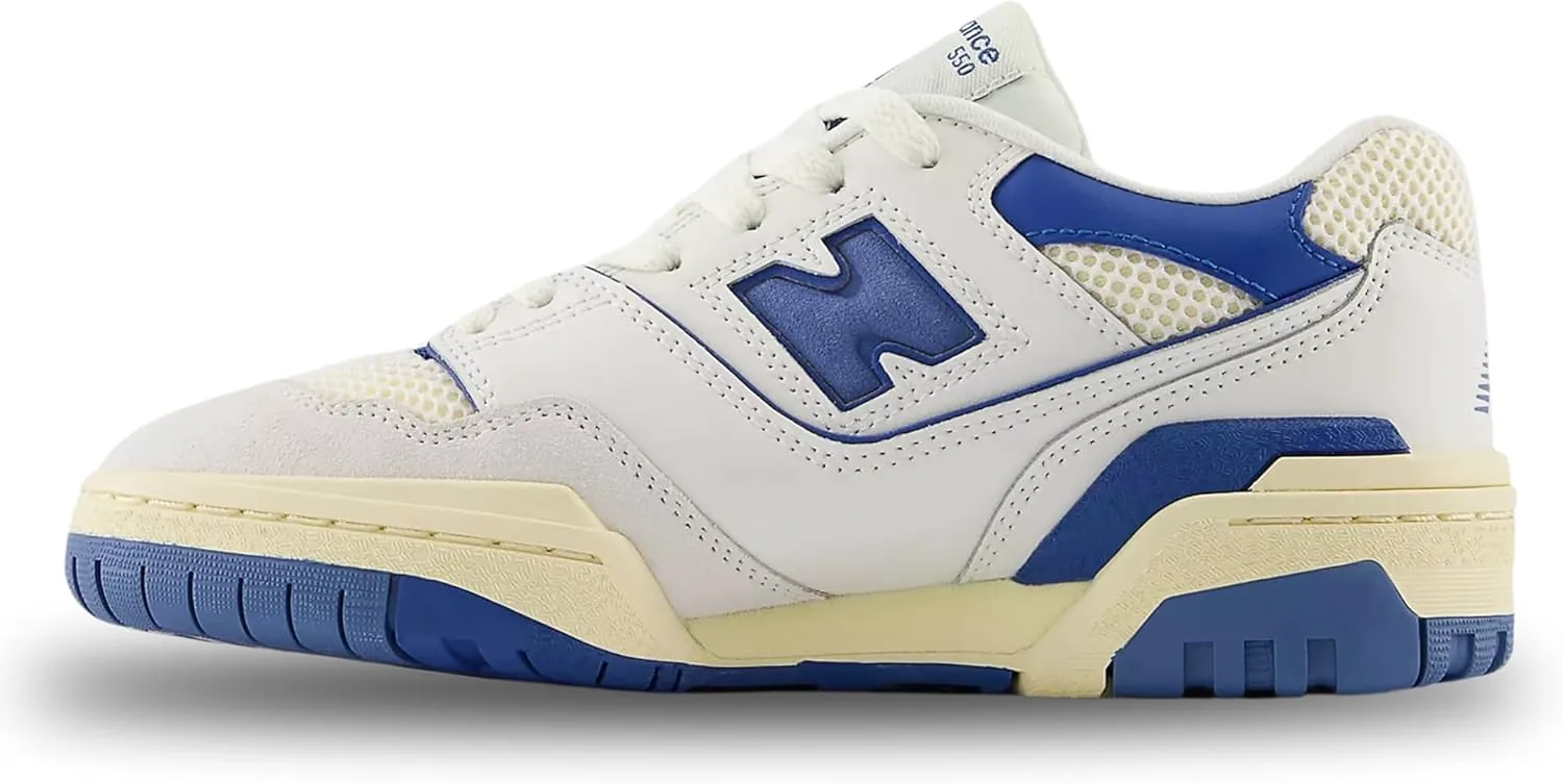 Кроссовки New Balance 550 для мальчиков, сине-белый — фото 3