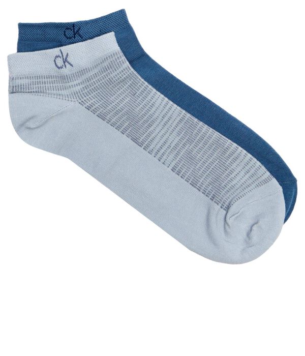 

Носки короткие Calvin Klein с логотипом, 2 пары