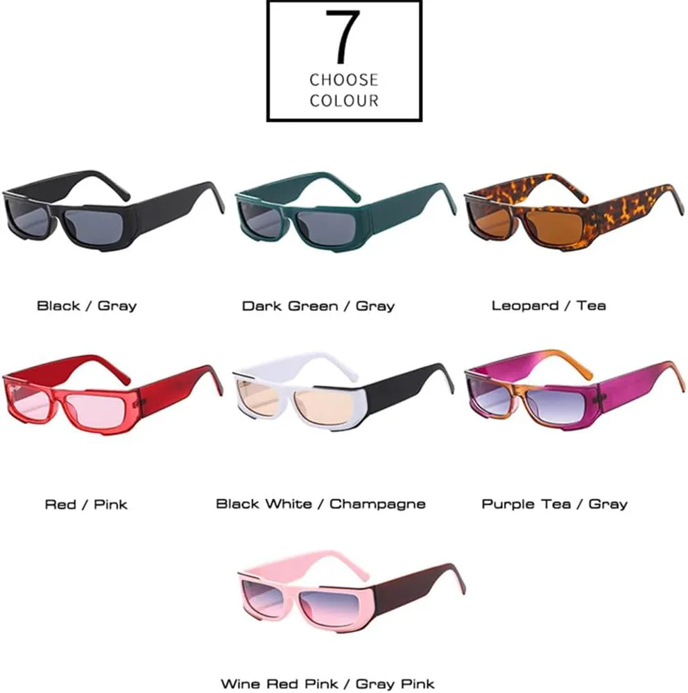 

Солнцезащитные очки конфетных цветов для женщин и мужчин с градиентным покрытием UV400 для путешествий на открытом воздухе и вождения UYPTK, C1 Black Black