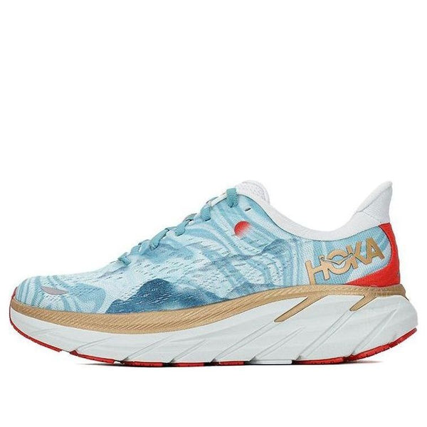 

Кроссовки clifton 8 'pastel blue' Hoka One One, белый
