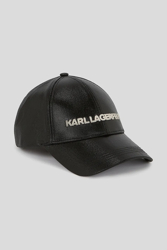 

Кепка с козырьком Karl Lagerfeld, черный