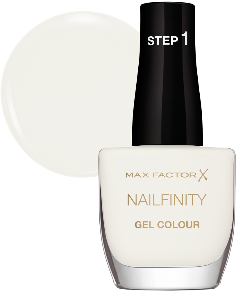 Гель-Лак для ногтей Nailfinity Gel Colour, полимеризуется без УФ/LED лампы Max Factor, atspalvis 120 blinding lights 12 мл — фото 2