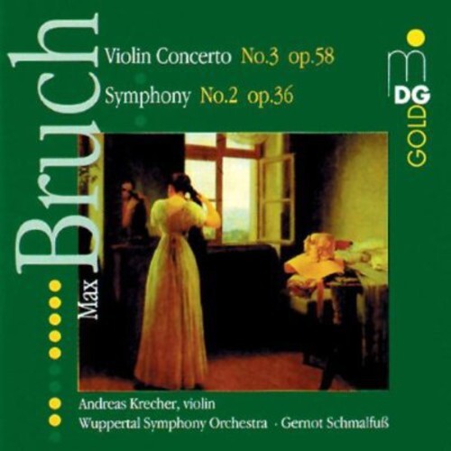 

CD диск Bruch / Krecher / Schmalfuss: Violin Concerto 3 / Symphony 2
