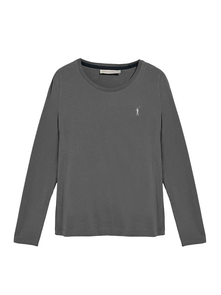 

Лонгслив Polo Club, серый