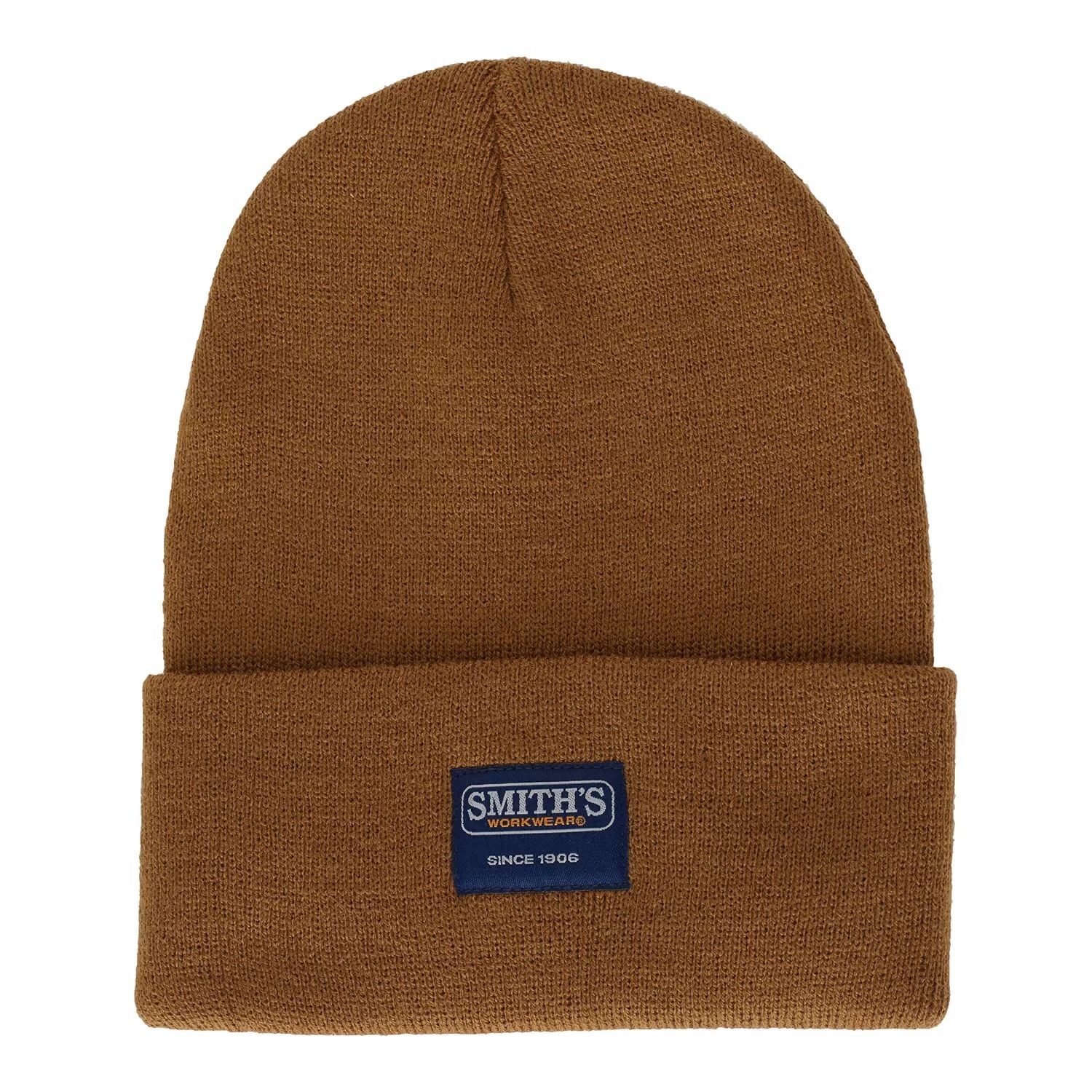 

Мужская вязаная шапка Smith's Workwear с манжетами без застежки