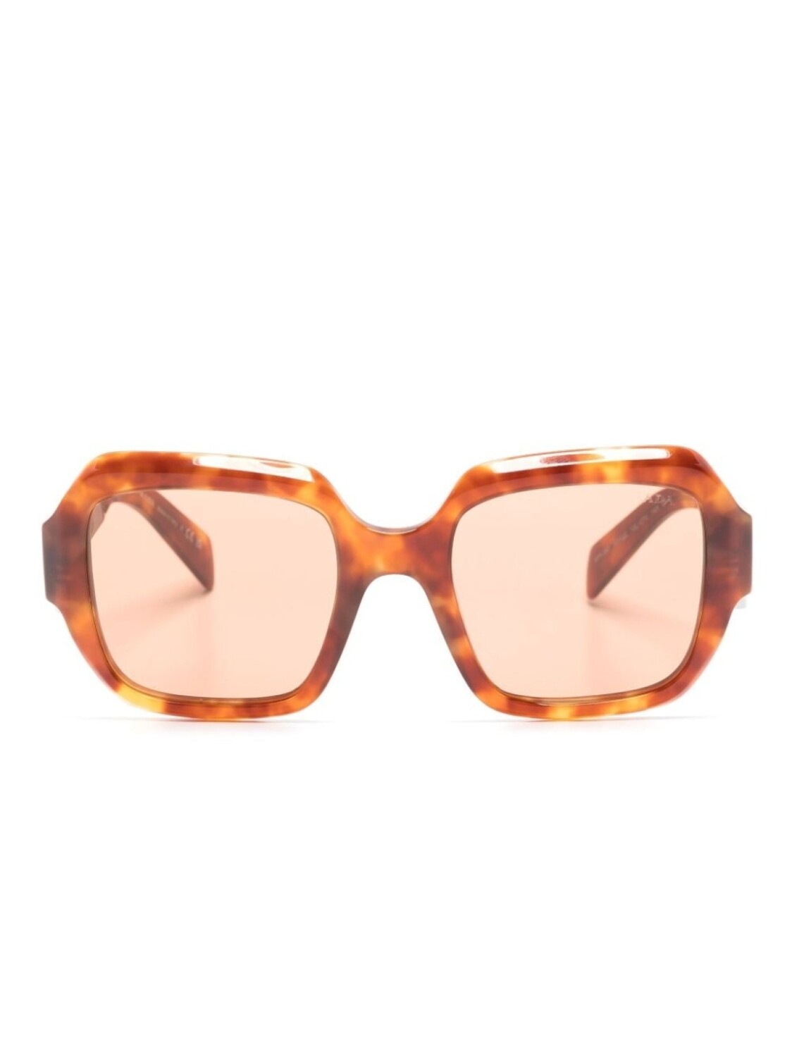 

Prada Eyewear солнцезащитные очки в оправе черепаховой расцветки, коричневый