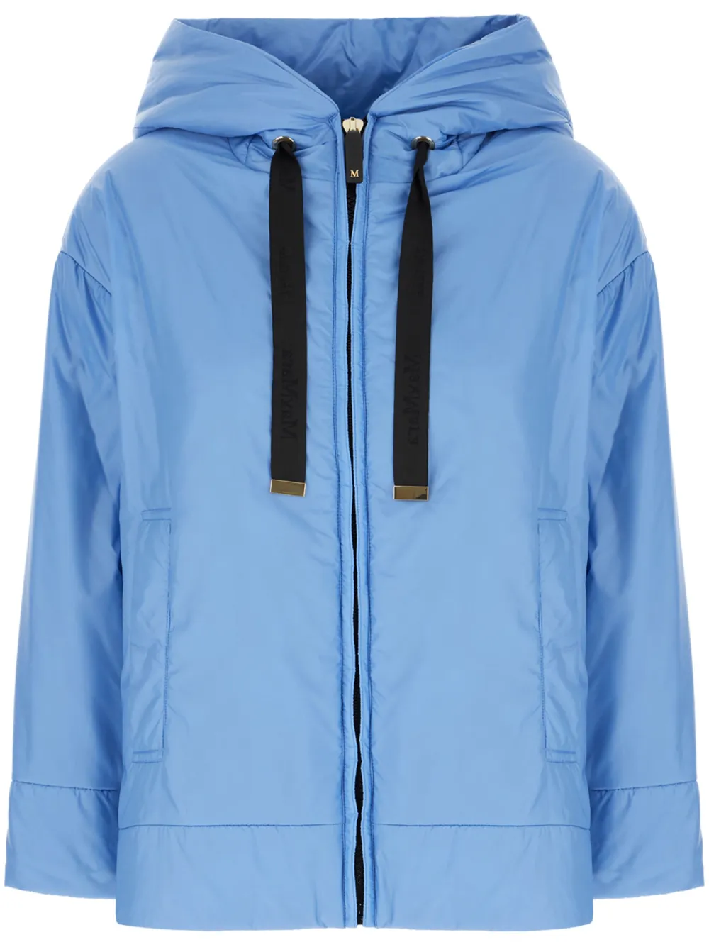 

Пуховик на молнии MAX MARA, синий