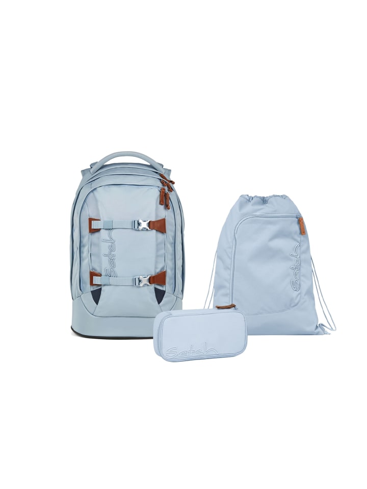 

Satch Набор школьных рюкзаков PACK Nordic Ice Blue, 3 предмета, синий
