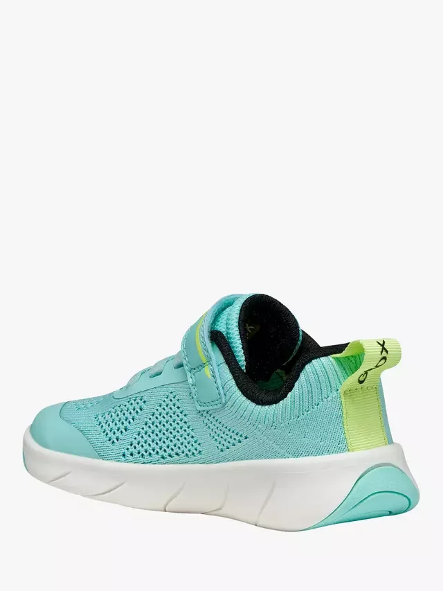 Детские вязаные кроссовки Foot-Run Geox, Turquoise — фото 3