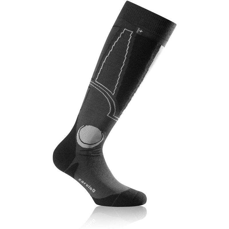 

Носки, вырезанные слева/справа Rohner, серый