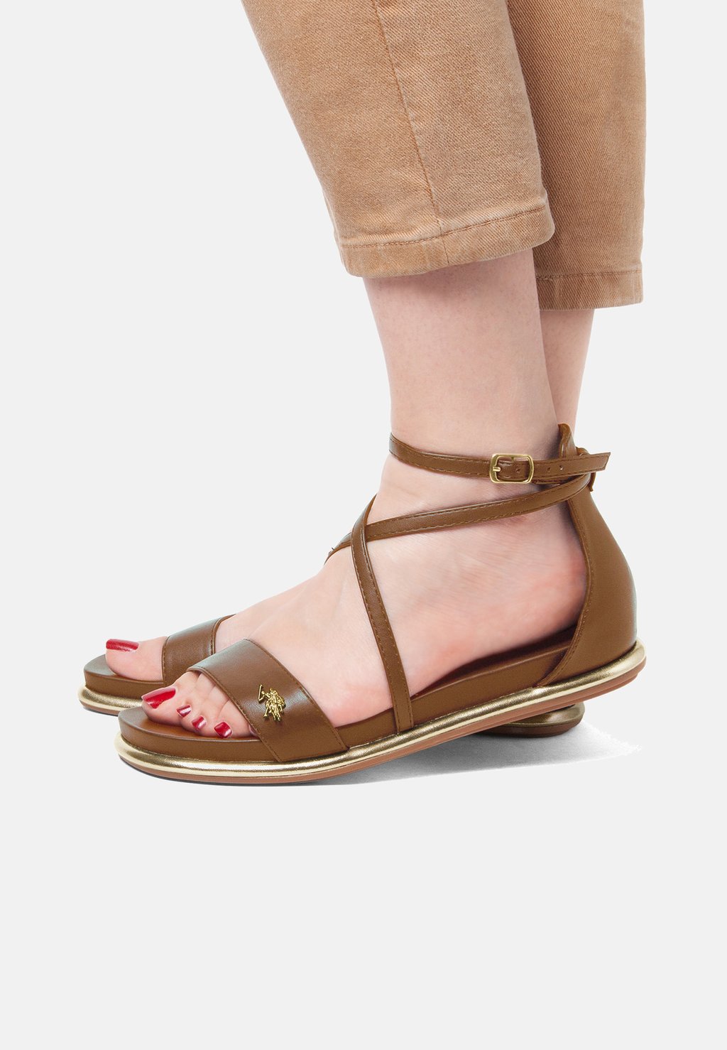 Сандалии SORAYA U.S. Polo Assn., цвет Cuo
