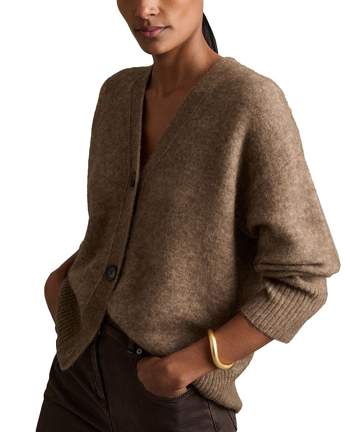 

Кардиган Robyn Brushed REISS, коричневый