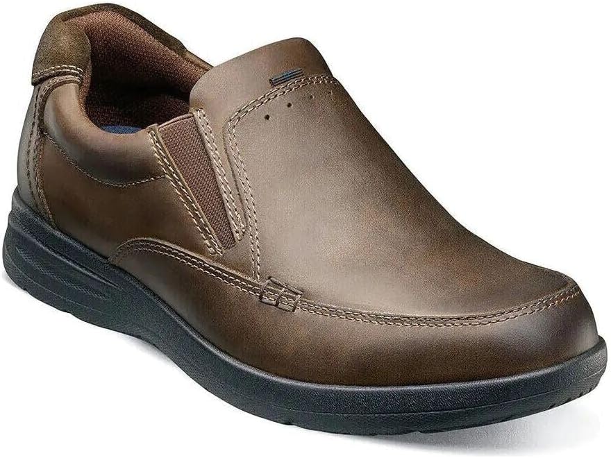 

Мужские слипоны Nunn Bush Cam, легкие и удобные повседневные лоферы, коричневый