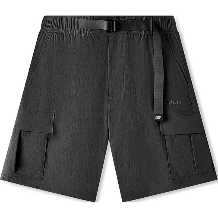 

Skechers Повседневные шорты мужские угольно-черные Carbon Black