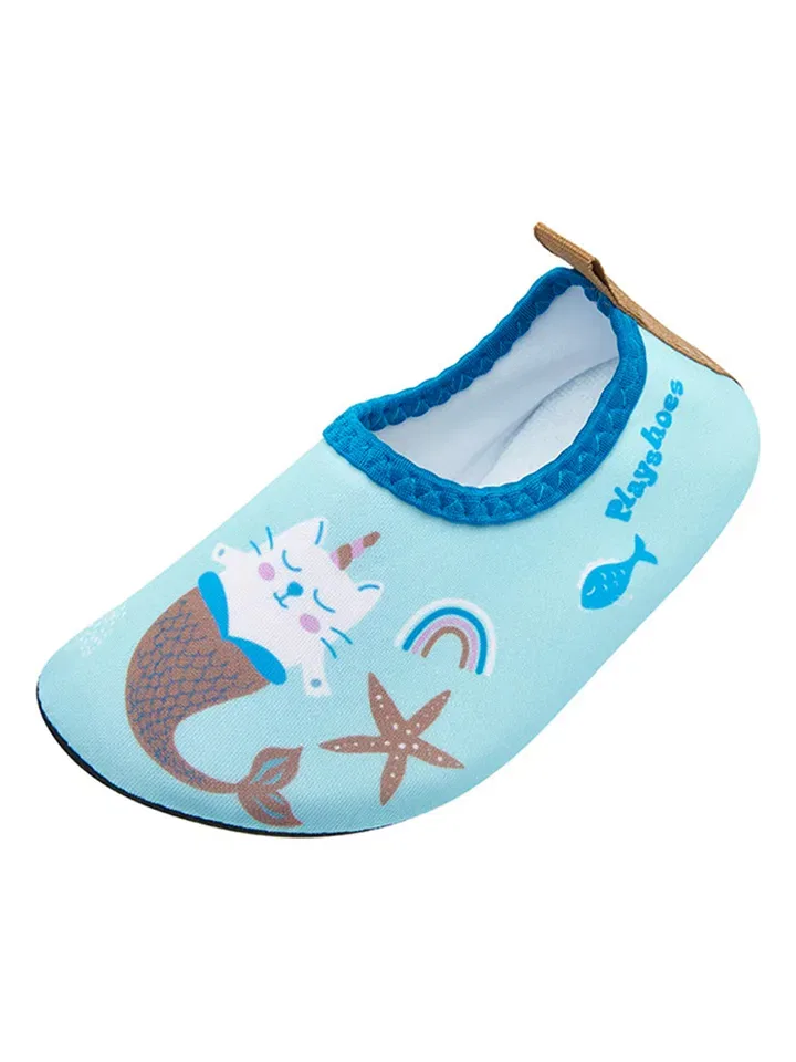 Босоножки Einhornmeerkatze Playshoes голубой/разноцветный