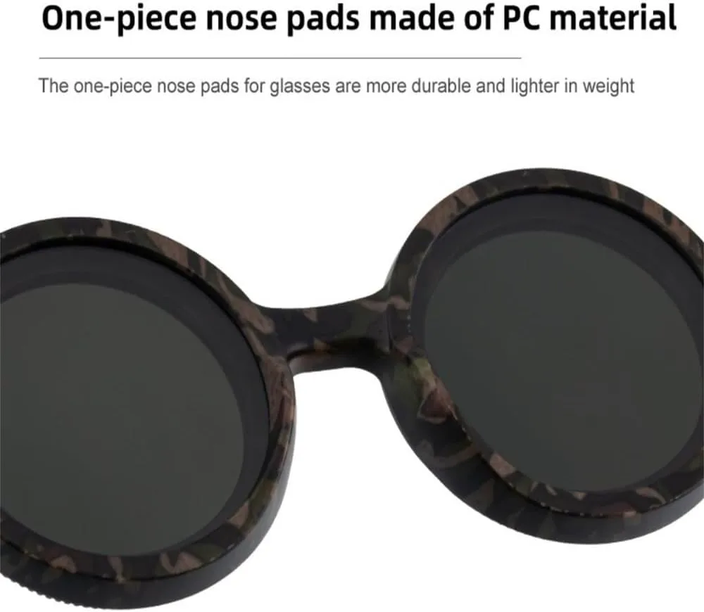 

Модные солнцезащитные очки с регулируемой яркостью, УФ-фильтром UV400, для рыбалки, 9 уровней затемнения, круглые солнцезащитные очки для вождения KTUCN, Matt Black