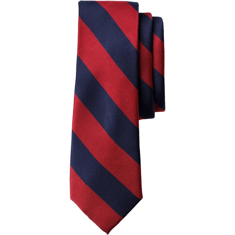 

Полоса школьной формы Lands' End для завязывания галстука, цвет Red Navy Stripe