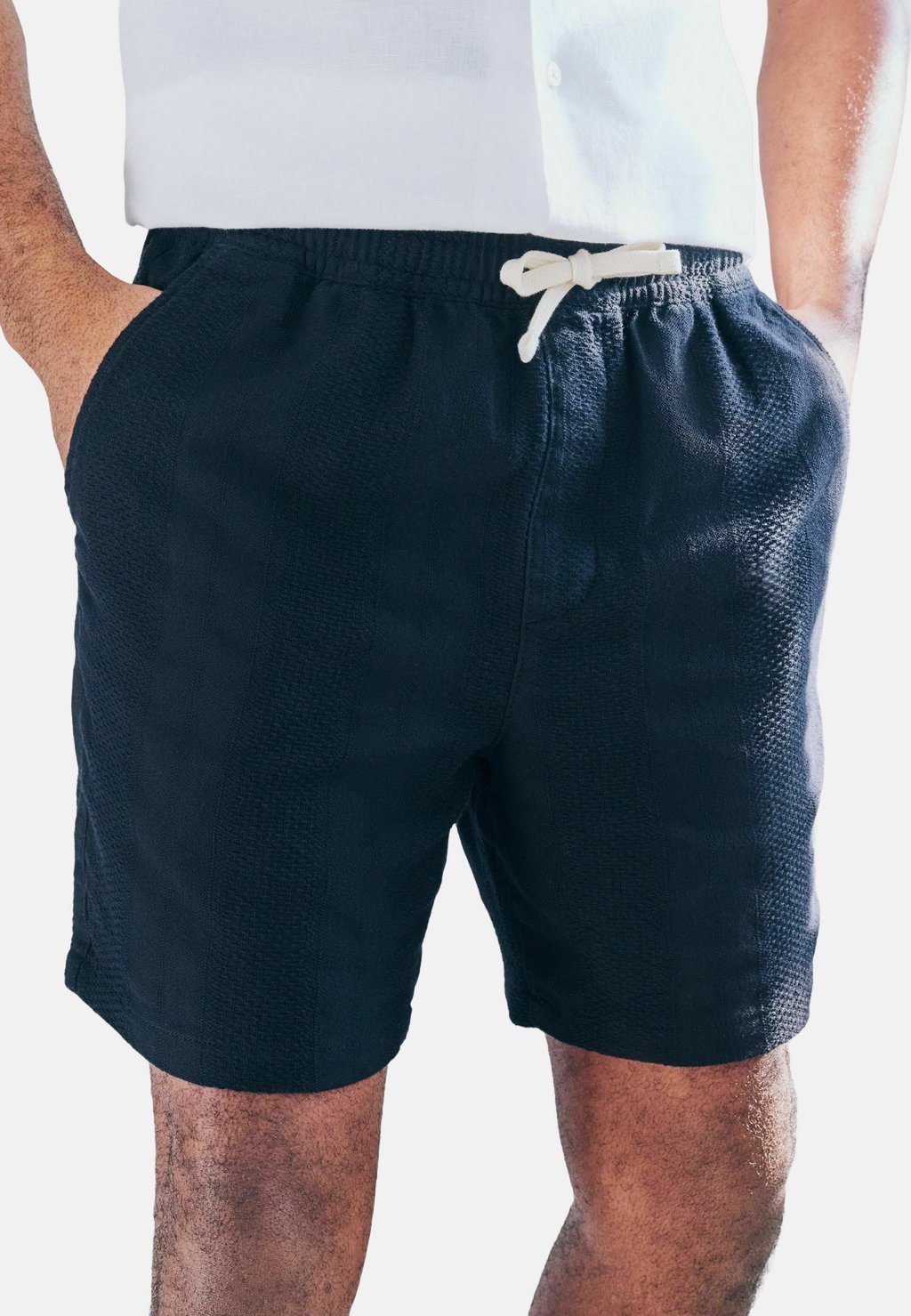 

Шорты REGULAR FIT TEXTURED DRAWSTRING WAIST Next, черный
