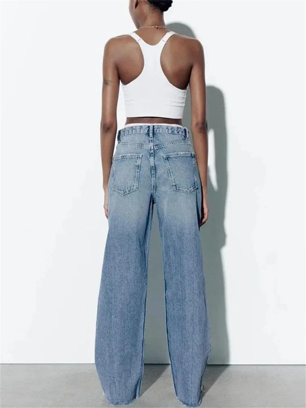Джинсы свободного кроя, vintage denim, 3 — фото 4