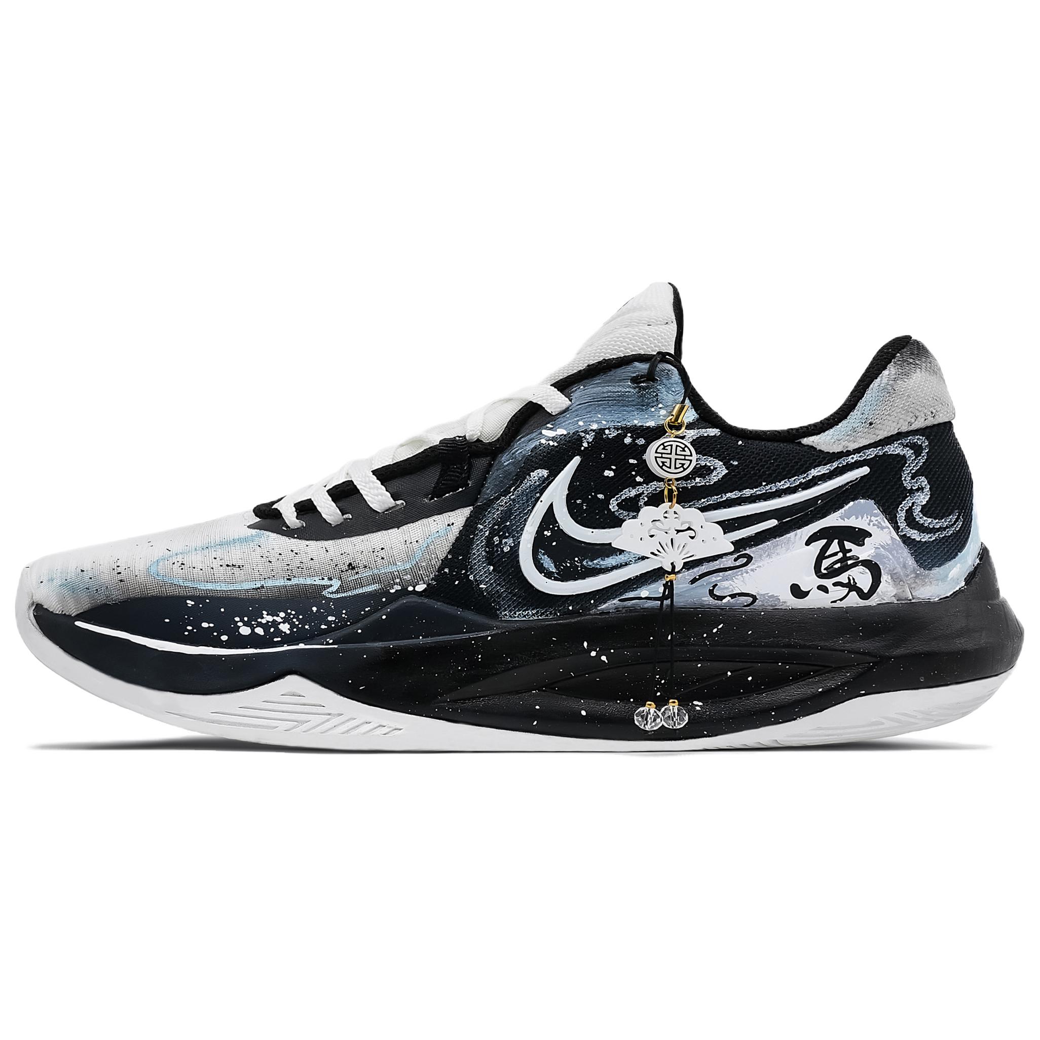 

Nike Precision 6 Black Horse Through The Forest амортизирующие, износостойкие низкие баскетбольные кроссовки для мужчин