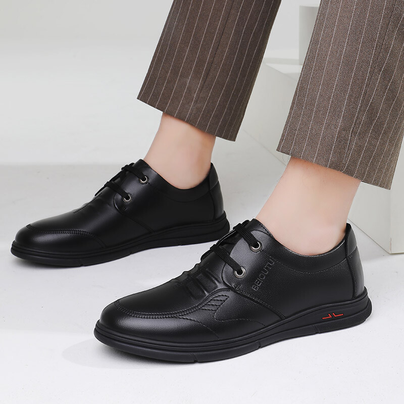 Туфли Men"s Casual Men Low-Top черный Beioutu — фото 2
