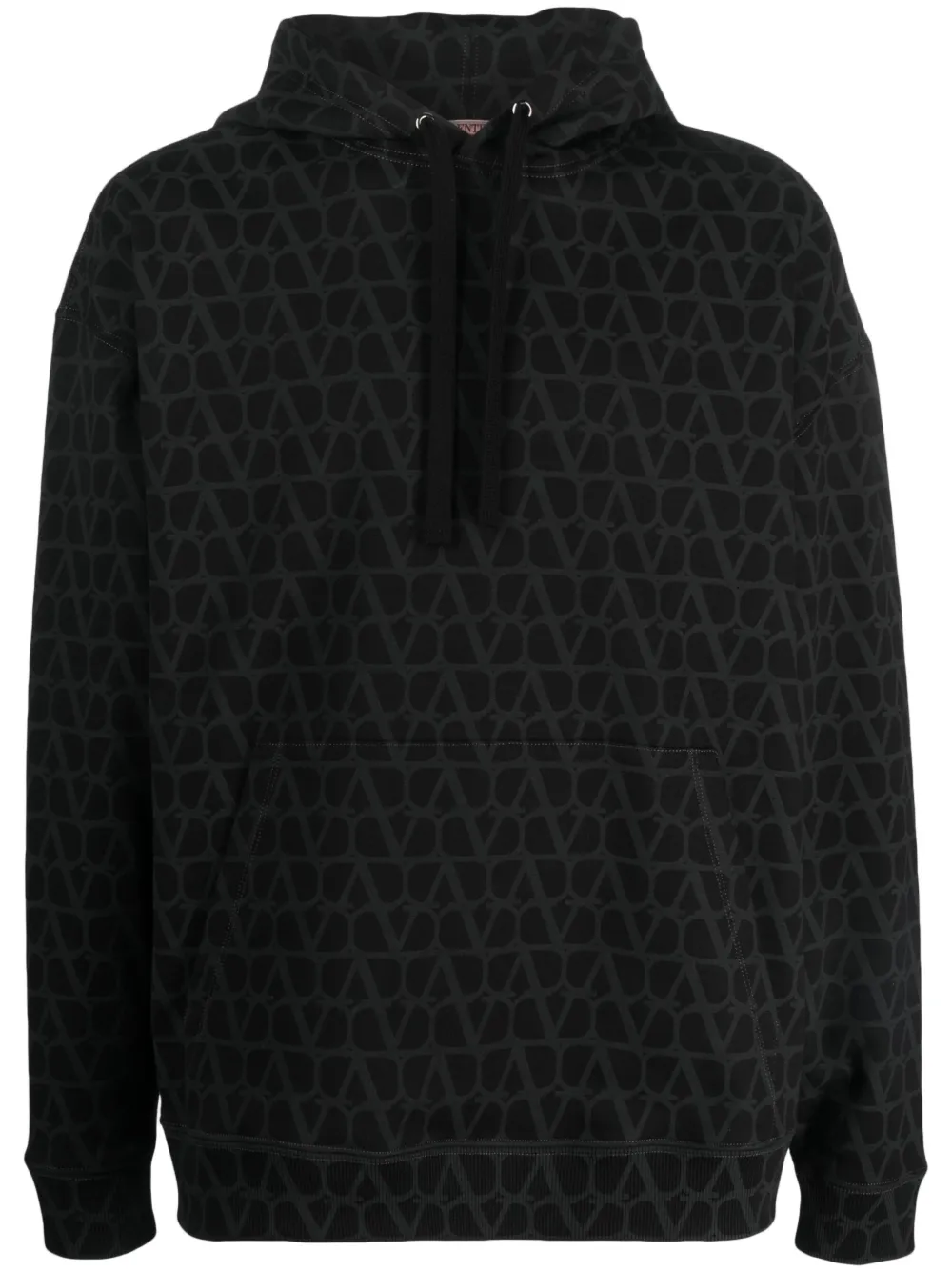 

Худи с узором Toile Iconographe VALENTINO GARAVANI, черный