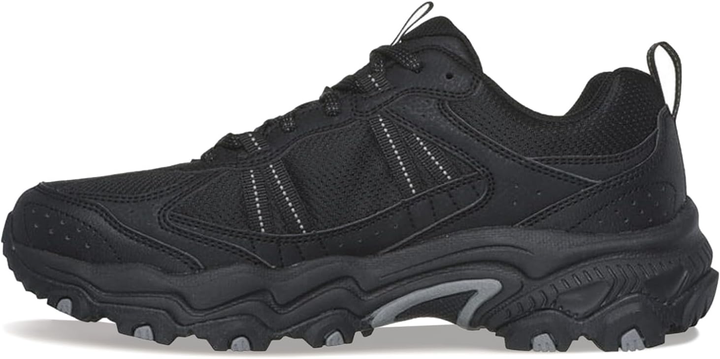 Мужские кроссовки Skechers Stamina с верхней прострочкой, черный — фото 4