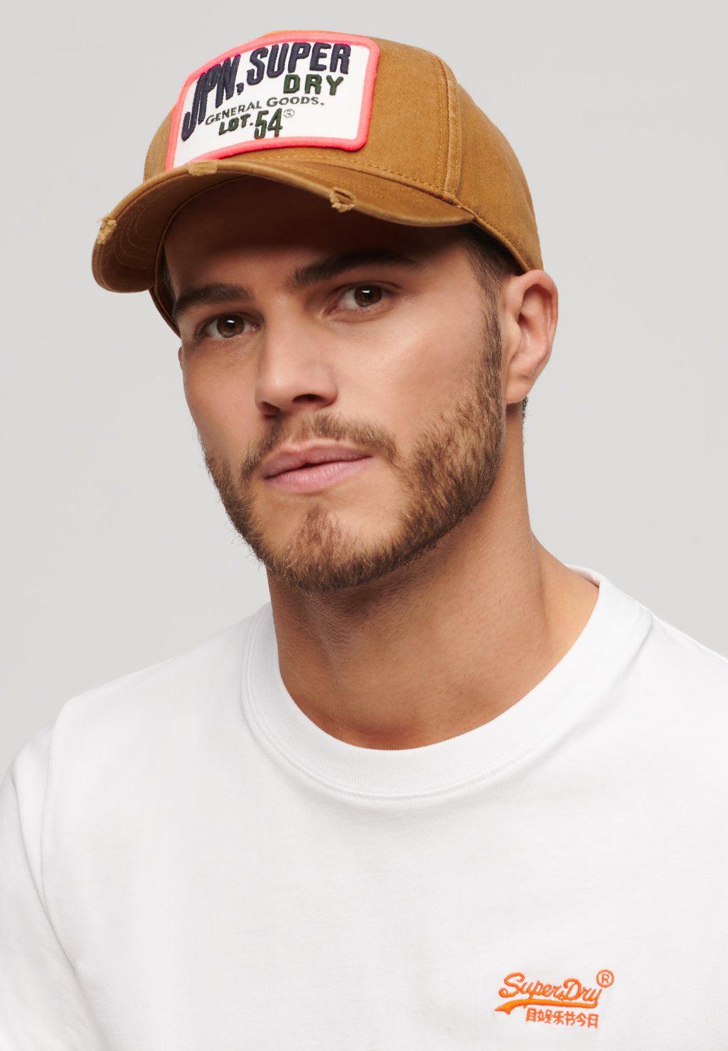 

Бейсболка GRAPHIC TRUCKER Superdry, коричневый